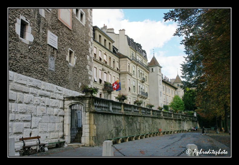 022 Maisons patriciennes dominant la promenade de la Treille